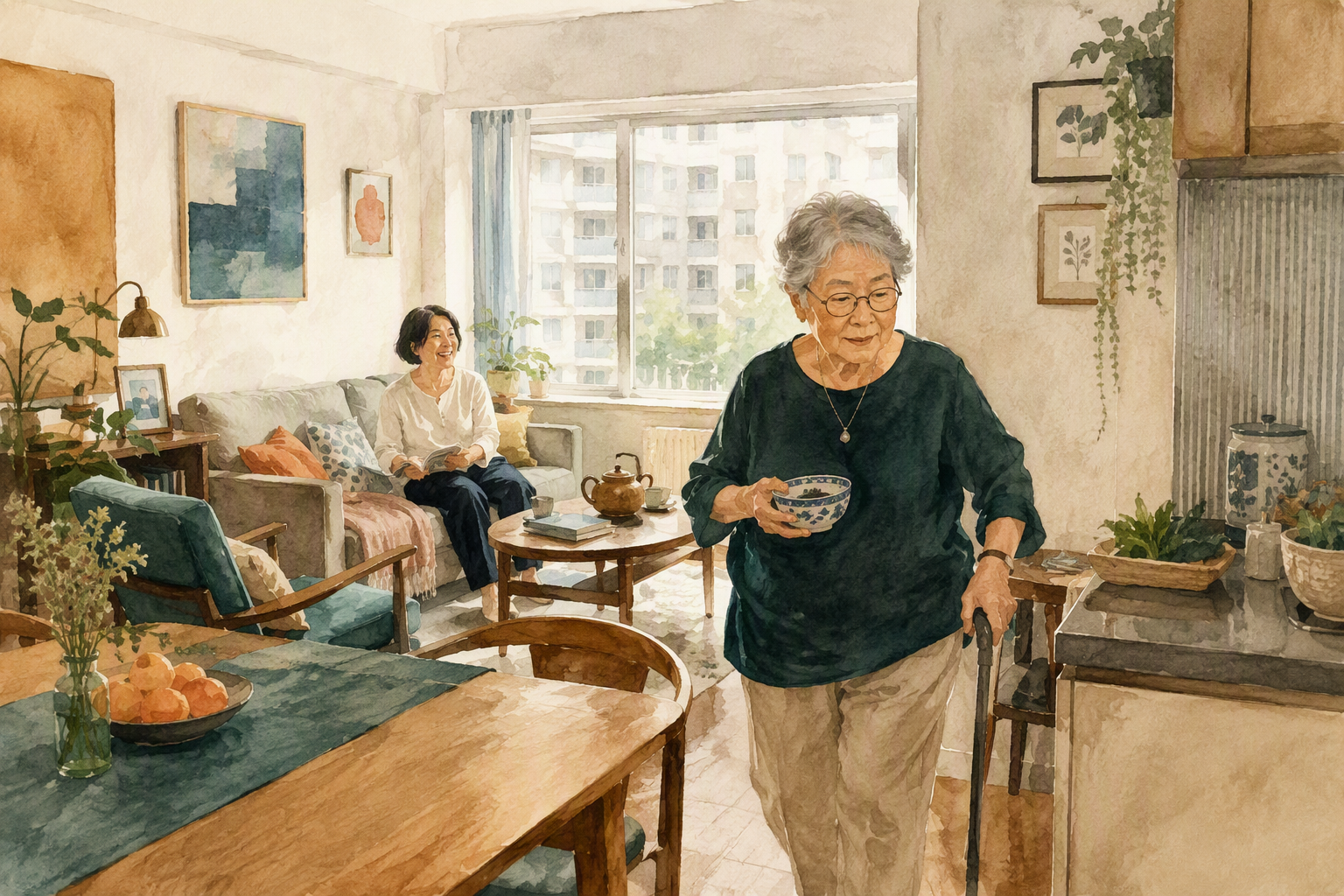 香港住宅實景生活正在發生的空間